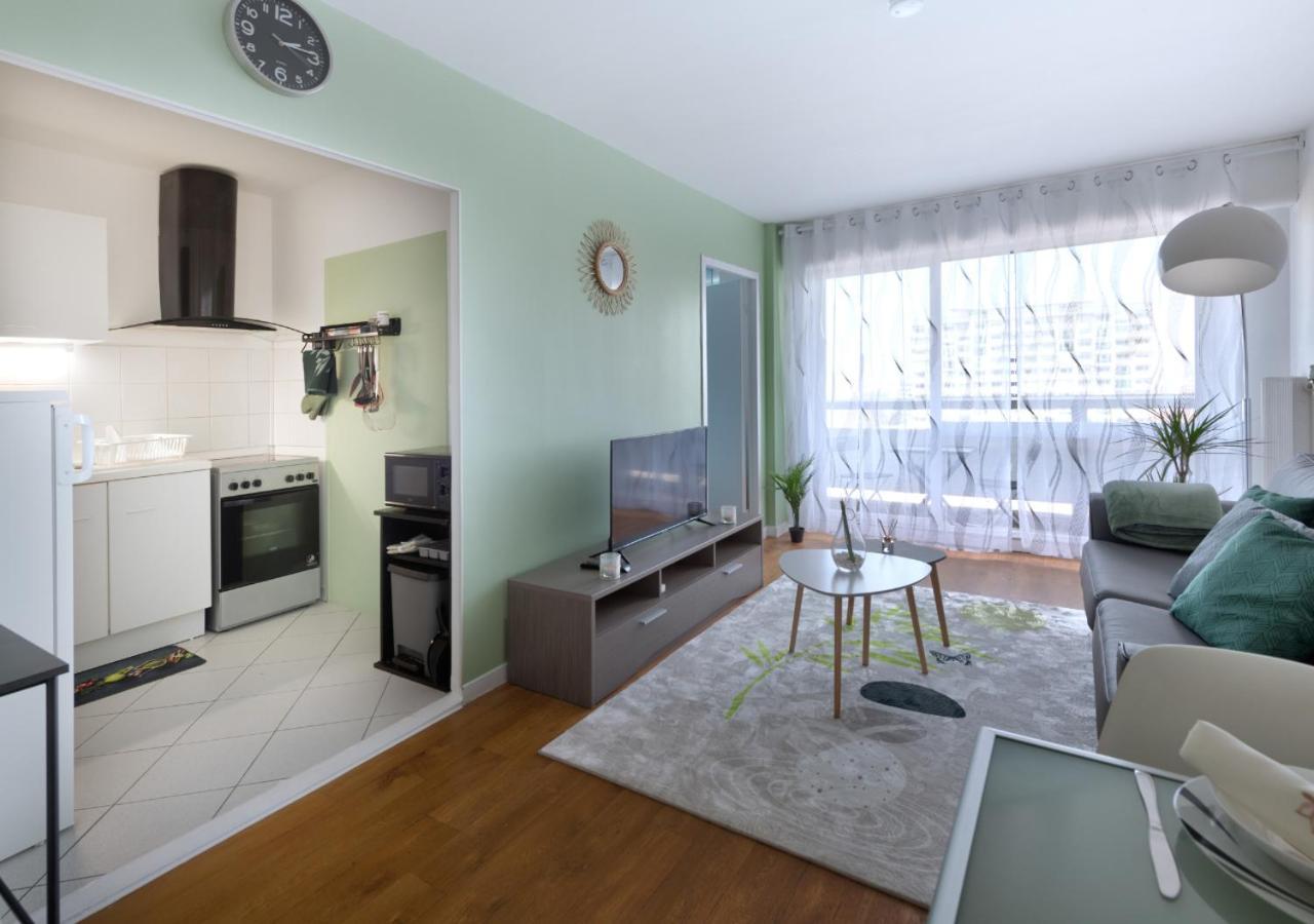 Appartement Cosy - Tonkin, Parc Tete D'Or Villeurbanne Bagian luar foto