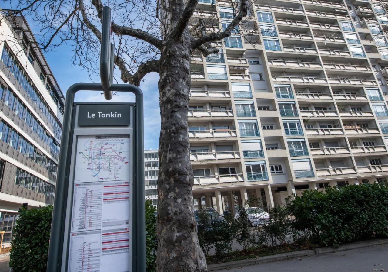 Appartement Cosy - Tonkin, Parc Tete D'Or Villeurbanne Bagian luar foto